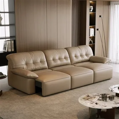 Set soffa ledr